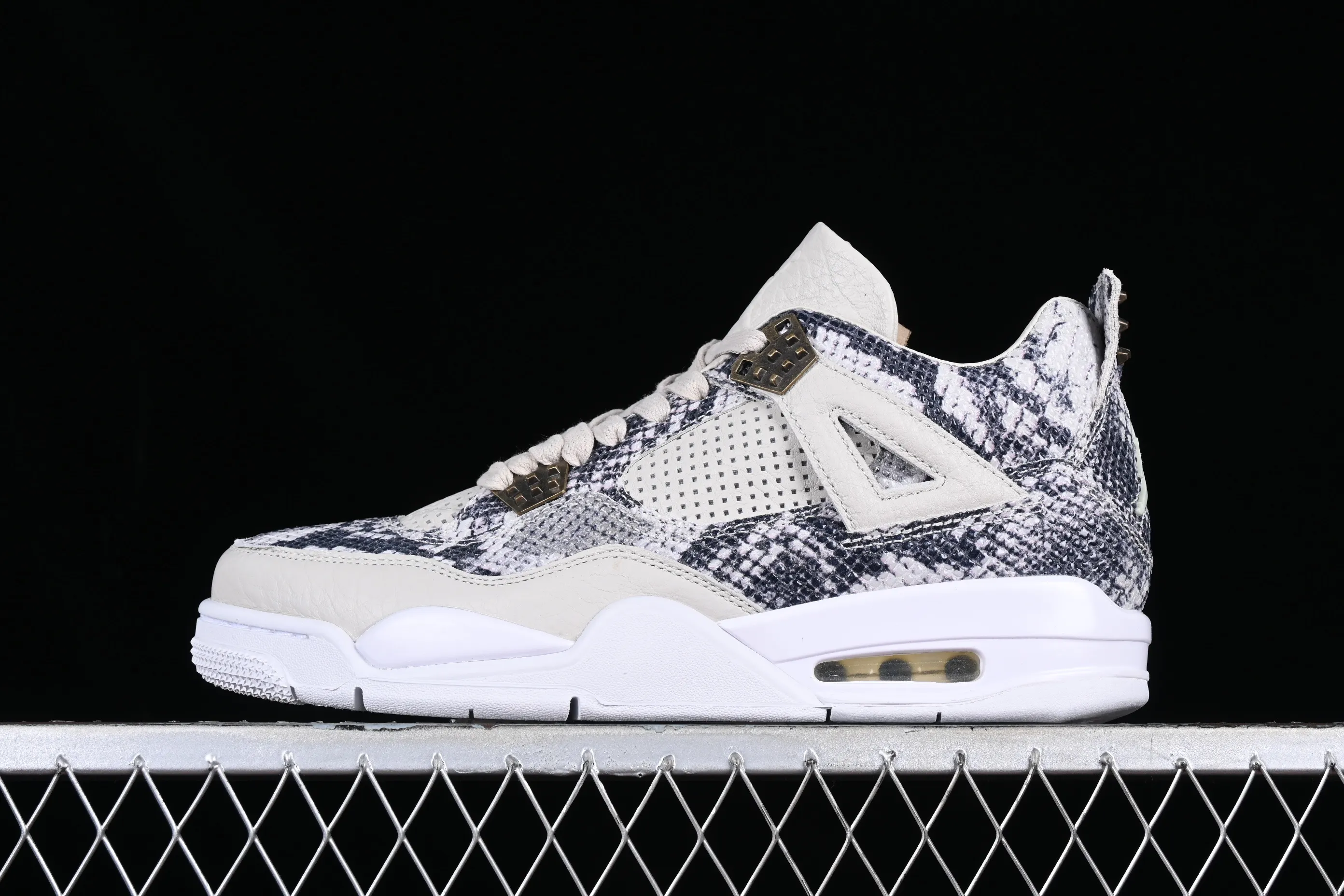 All categories Air Jordan Jordan series basketball shoes Air Jordan 4 Air Jordan 4 Premium "Snakeskin" AJ4 Joe 4 python pattern 819139-030